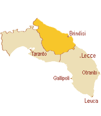 Brindisi: posizione geografica