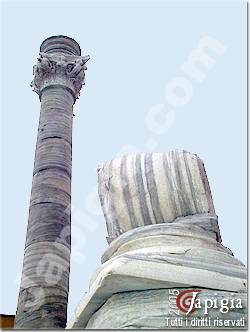 colonna terminale della via appia