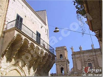 la loggia di palazzo balsamo