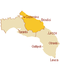 Cisternino: posizione geografica