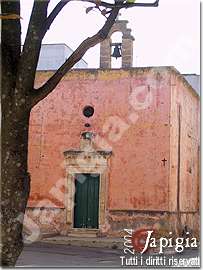 torchiarolo la chiesa dedicata a sant'antonio