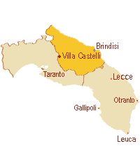 Villa Castelli: posizione geografica