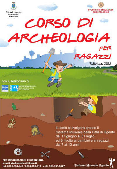 Corso di Archeologia a Ugento Corso di Archeologia a Ugento