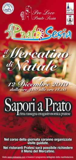 mercatini di natale a prato sesia