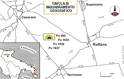 tavola di inquadramento geografico