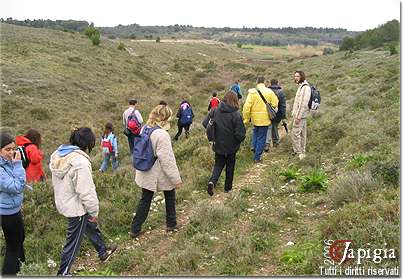 trekking alla valle dell'idro a otranto