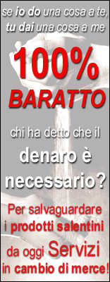Baratto per la salvaguardia delle Aziende salentine