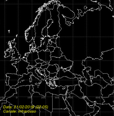 immagine da satellite equatoriale