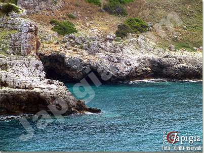 la scogliera di porto selvaggio