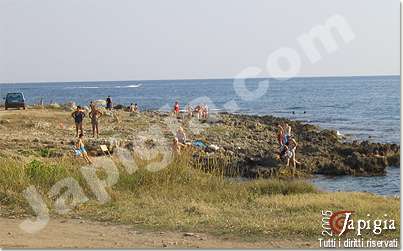 le spiagge di torre san giovanni o riva di ugento