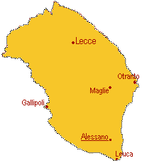 Alessano: posizione geografica