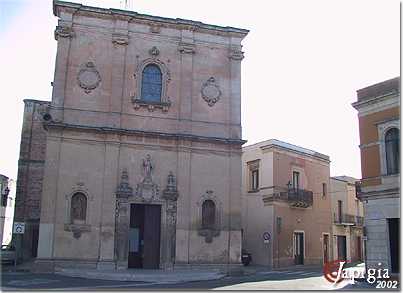 calimera, la chiesa