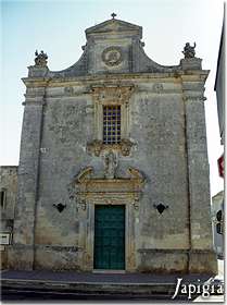 Castrignano dei Greci la chiesa