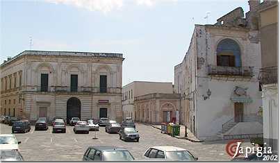 copertino, la piazza