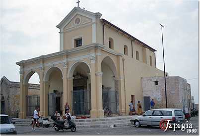 gallipoli, la chiesa del canneto