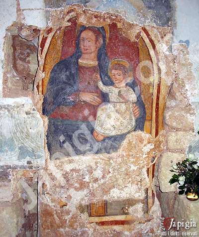 affresco della madonna di costantinopoli