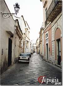 nard vicolo del centro storico