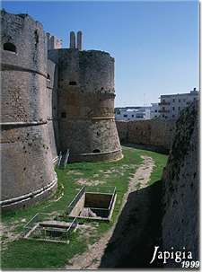 otranto, torrione del castello