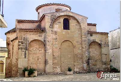 otranto, la chiesa dedicata a san pietro