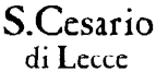 San Cesario di Lecce