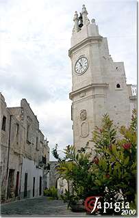 scorrano, torre dell orologio