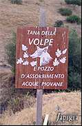 Tana della Volpe all'interno del Parco